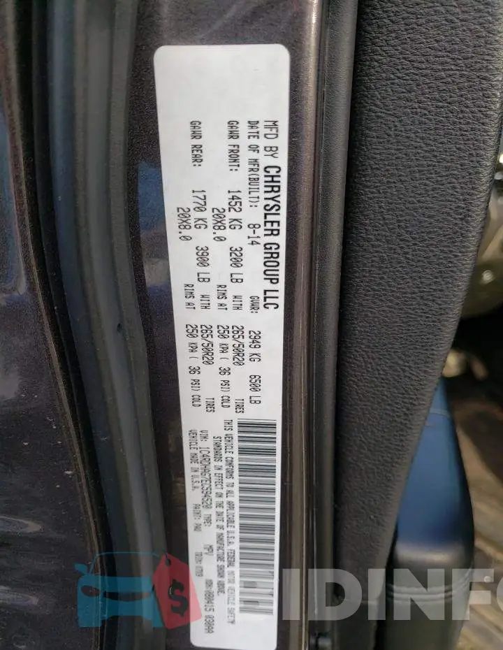 1C4RDHAG7EC594520 Photo# 13
