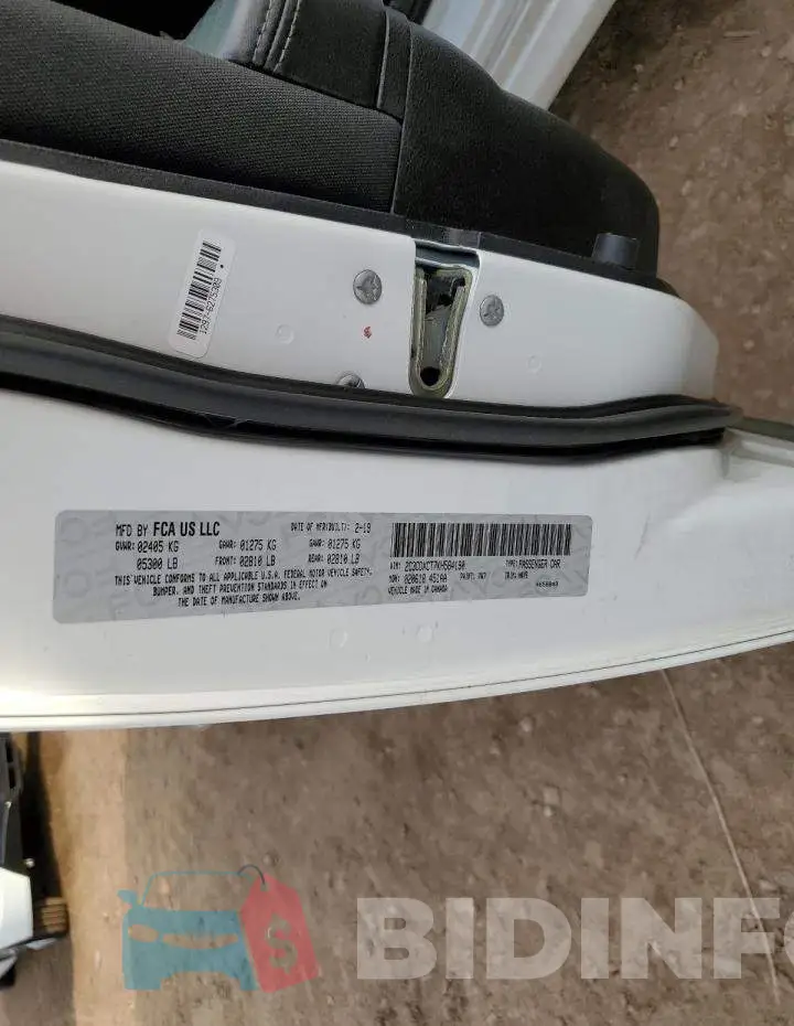 2C3CDXCT7KH584190 Photo# 13
