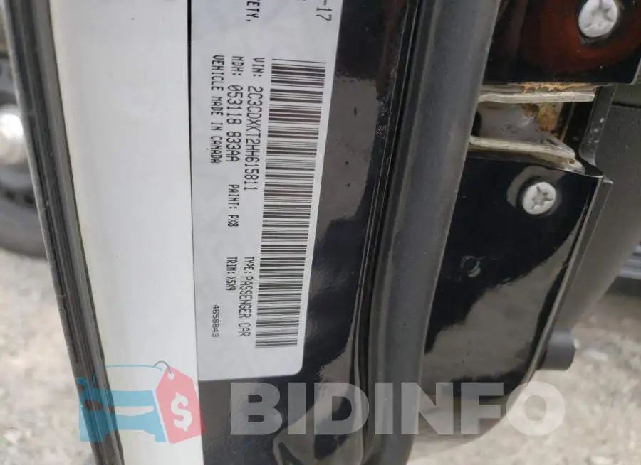 2C3CDXKT2HH615811 Photo# 12