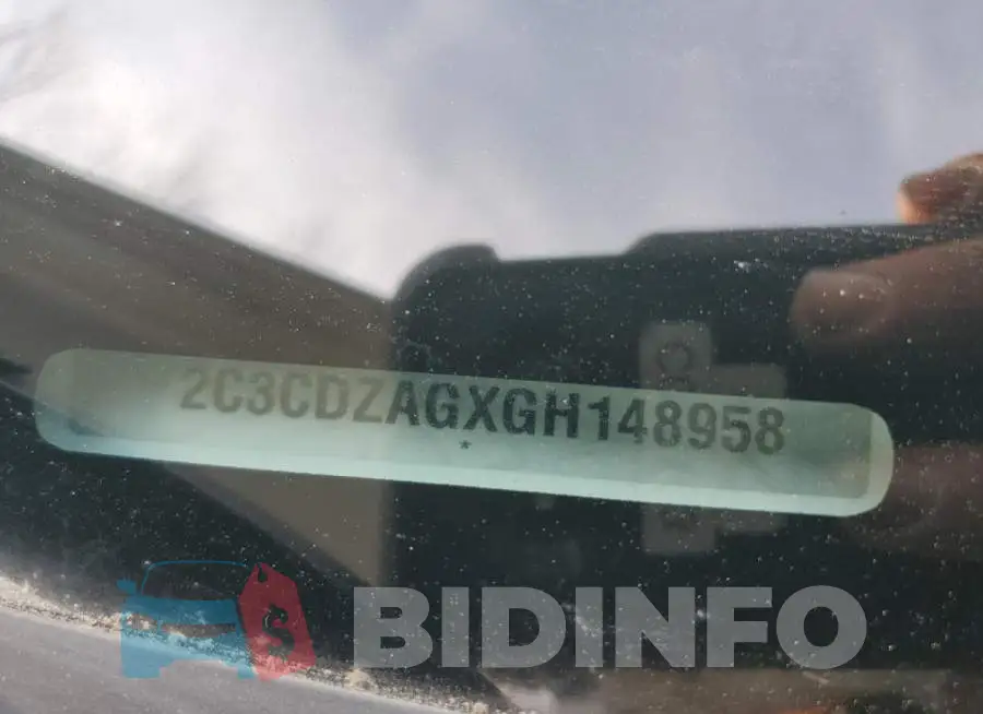 2C3CDZAGXGH148958 Photo# 12