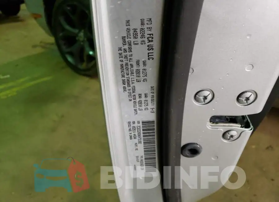 2C3CDZAGXKH731992 Photo# 12