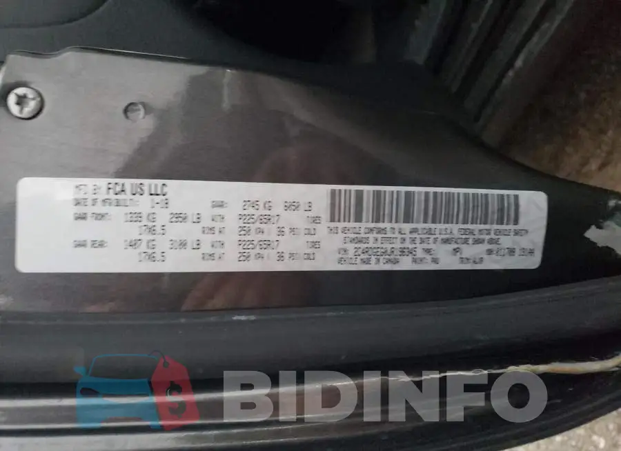 2C4RDGEG0JR196345 Photo# 14