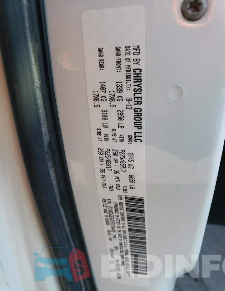 2C4RDGEG2ER178449 Photo# 12