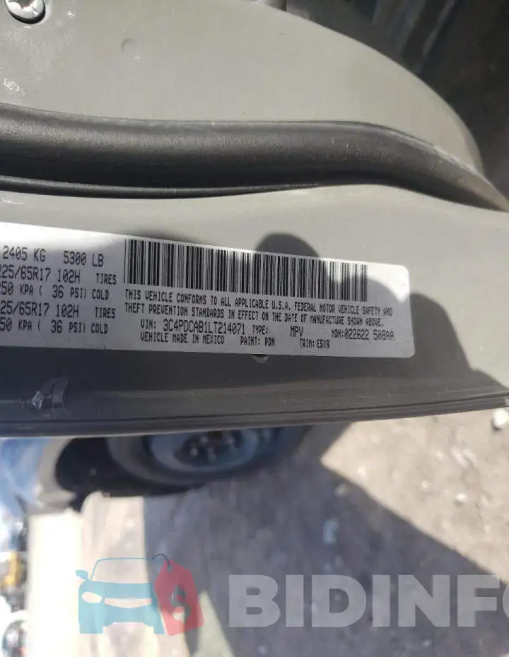 3C4PDCAB1LT214071 Photo# 14