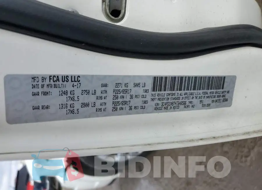 3C4PDCAB7HT648566 Photo# 12