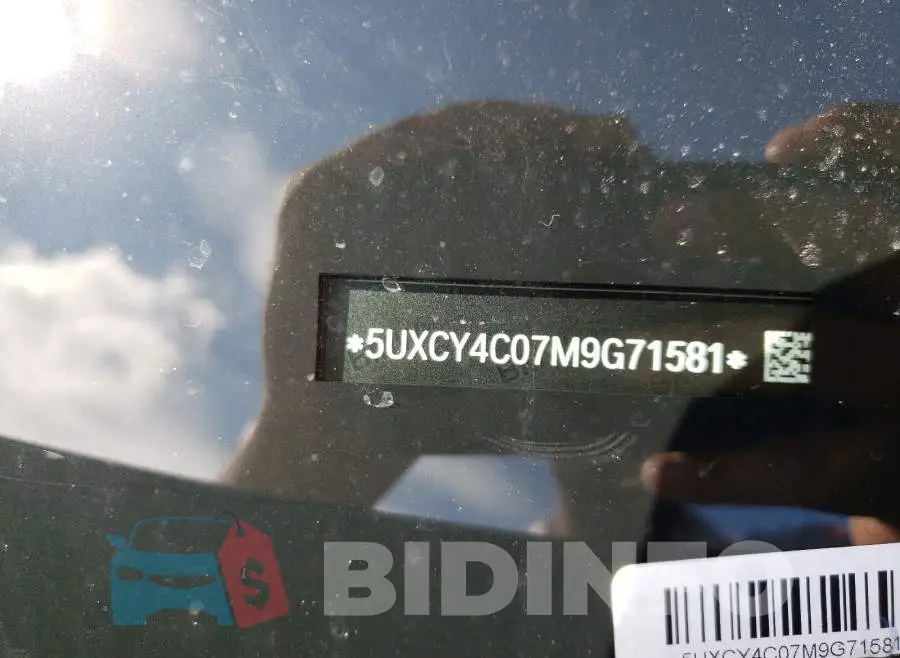 5UXCY4C07M9G71581 Photo# 10