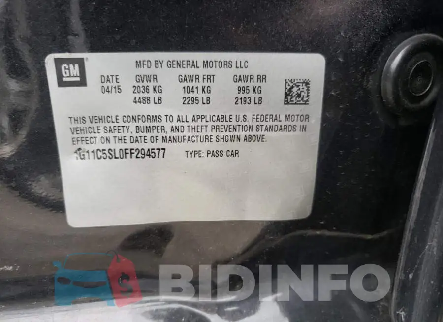 1G11C5SL0FF294577 Photo# 10