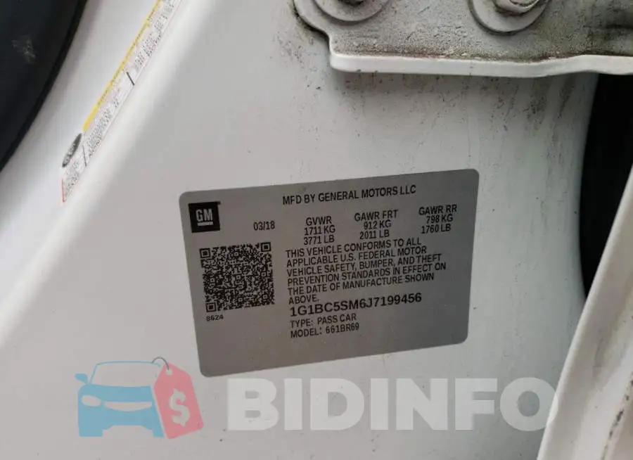 1G1BC5SM6J7199456 Photo# 12