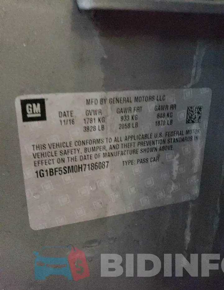 1G1BF5SM0H7186087 Photo# 12