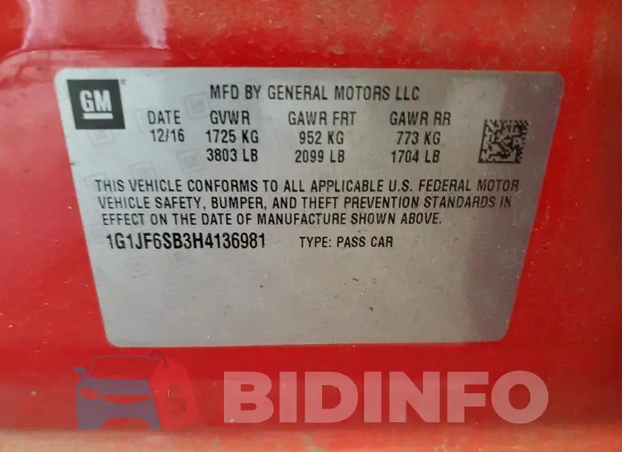 1G1JF6SB3H4136981 Photo# 12
