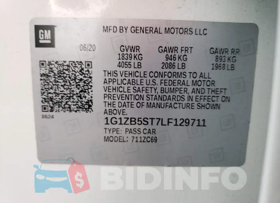 1G1ZB5ST7LF129711 Photo# 13