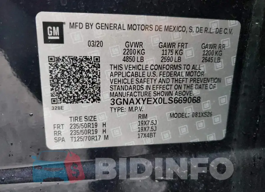 3GNAXYEX0LS669068 Photo# 13