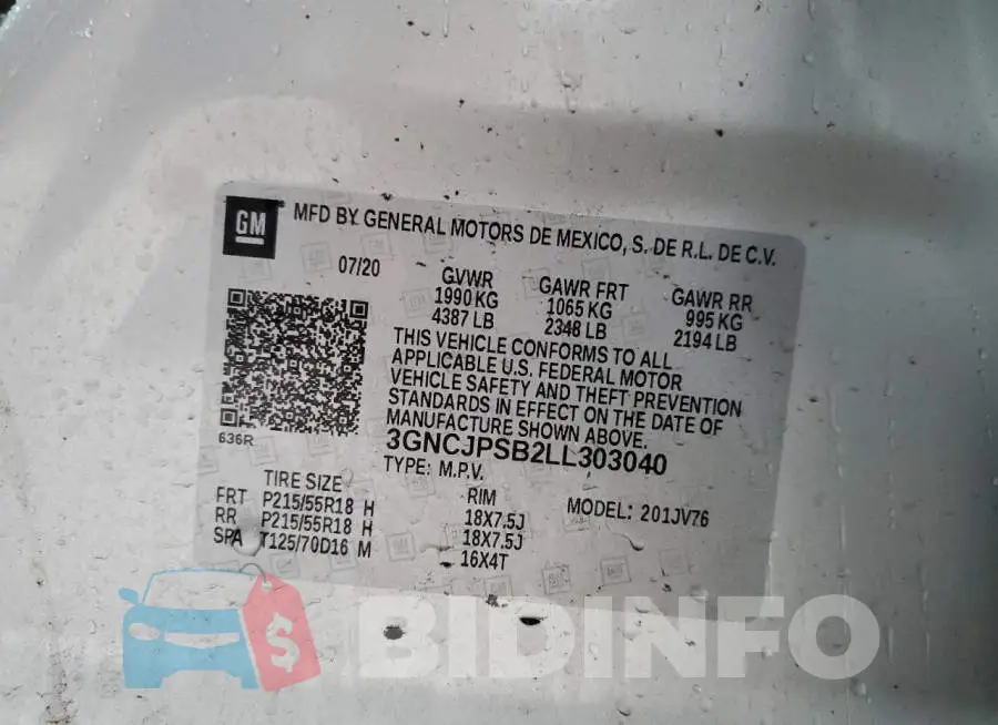 3GNCJPSB2LL303040 Photo# 12
