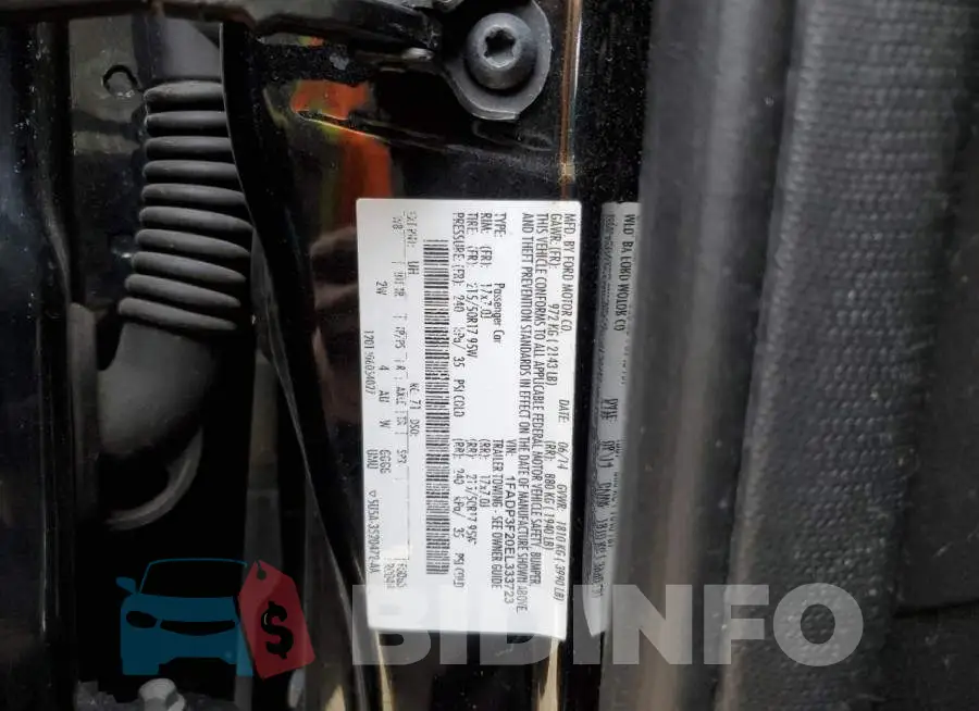 1FADP3F20EL333723 Photo# 12