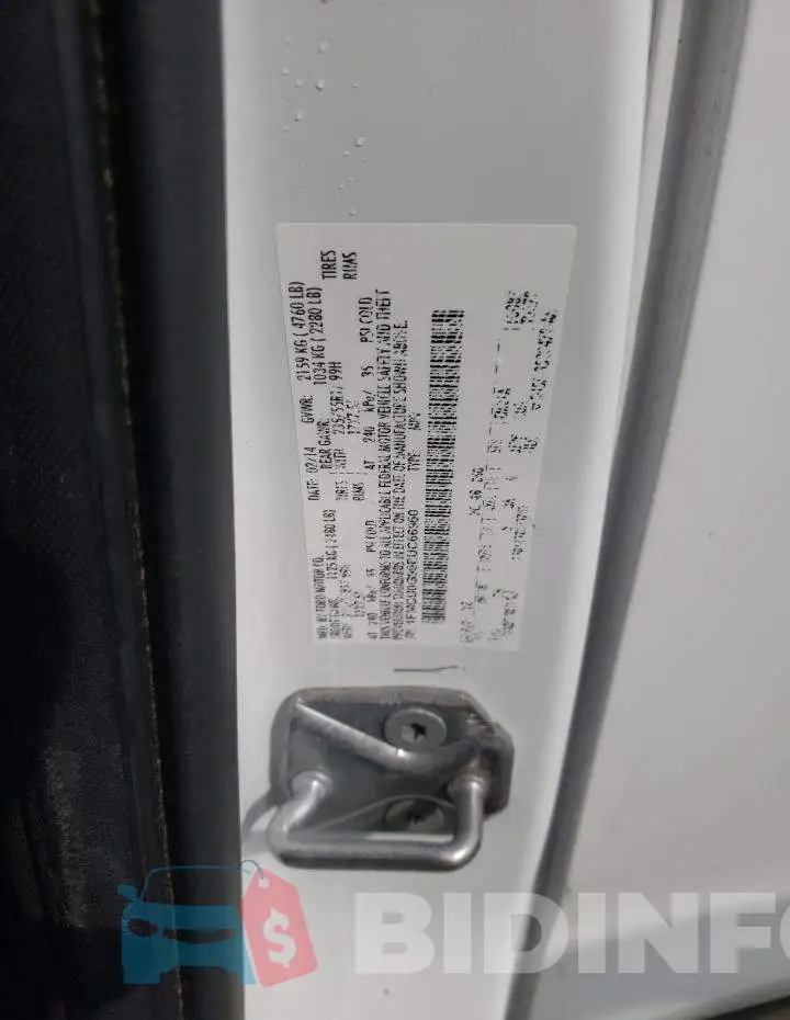 1FMCU0G99EUC66960 Photo# 13