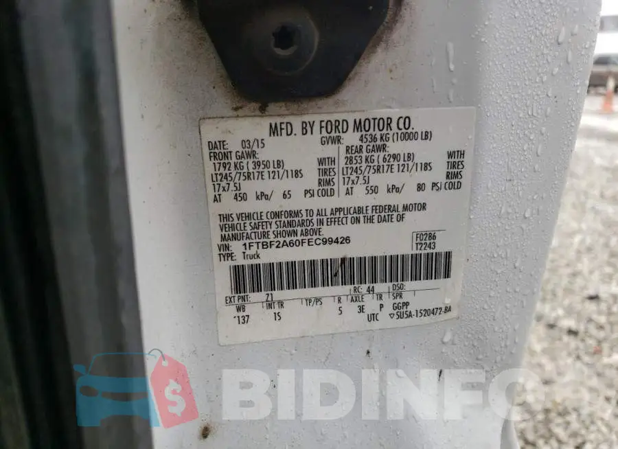 1FTBF2A60FEC99426 Photo# 12