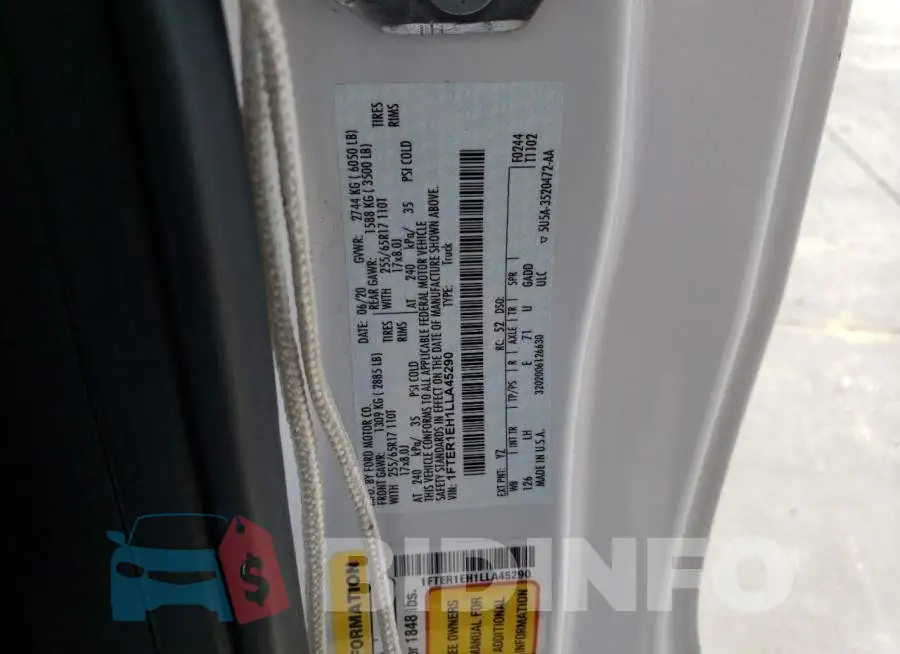 1FTER1EH1LLA45290 Photo# 12