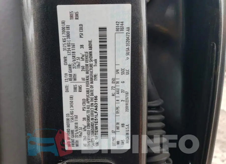 1FTEW1E51LFA63186 Photo# 12