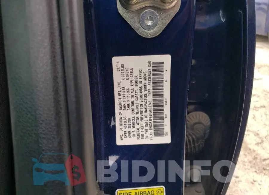 1HGCR3F82FA005741 Photo# 13