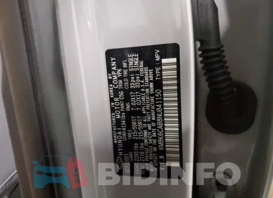 KM8K6CAB8NU841150 Photo# 13