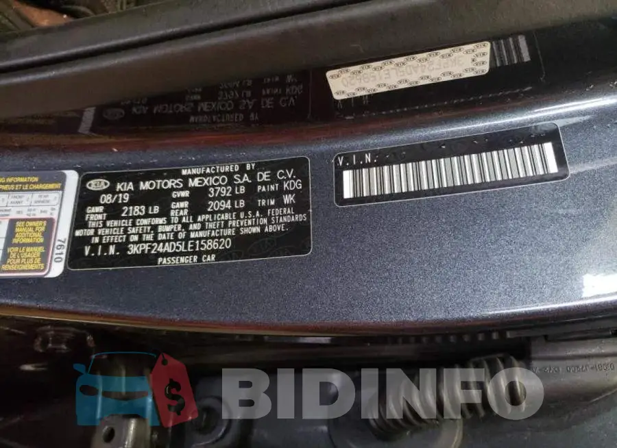 3KPF24AD5LE158620 Photo# 12
