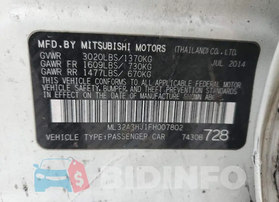 ML32A3HJ1FH007802 Photo# 12
