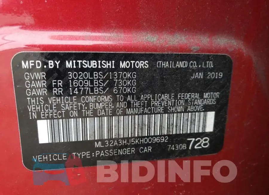 ML32A3HJ5KH009692 Photo# 12