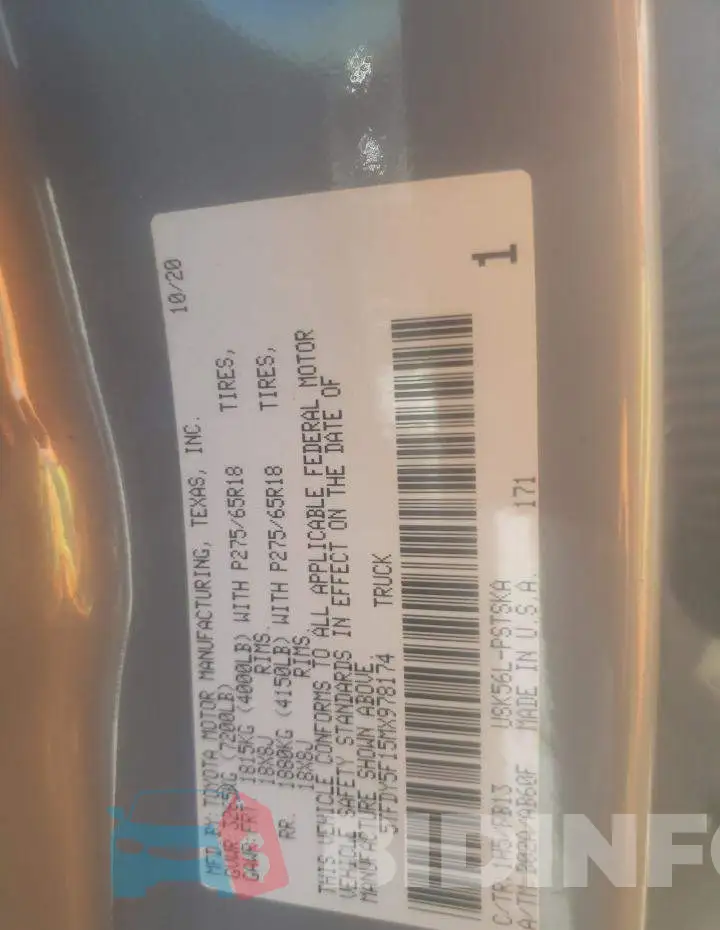 5TFDY5F15MX978174 Photo# 12