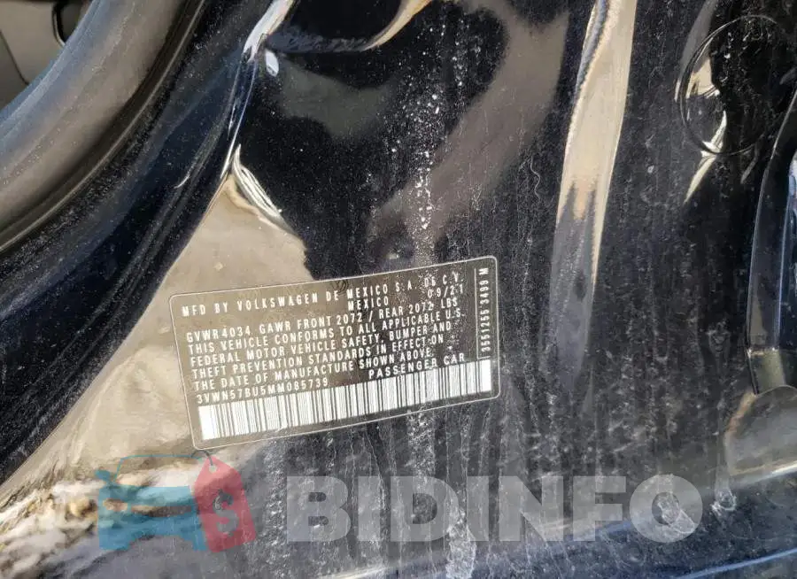 3VWN57BU5MM085739 Photo# 12