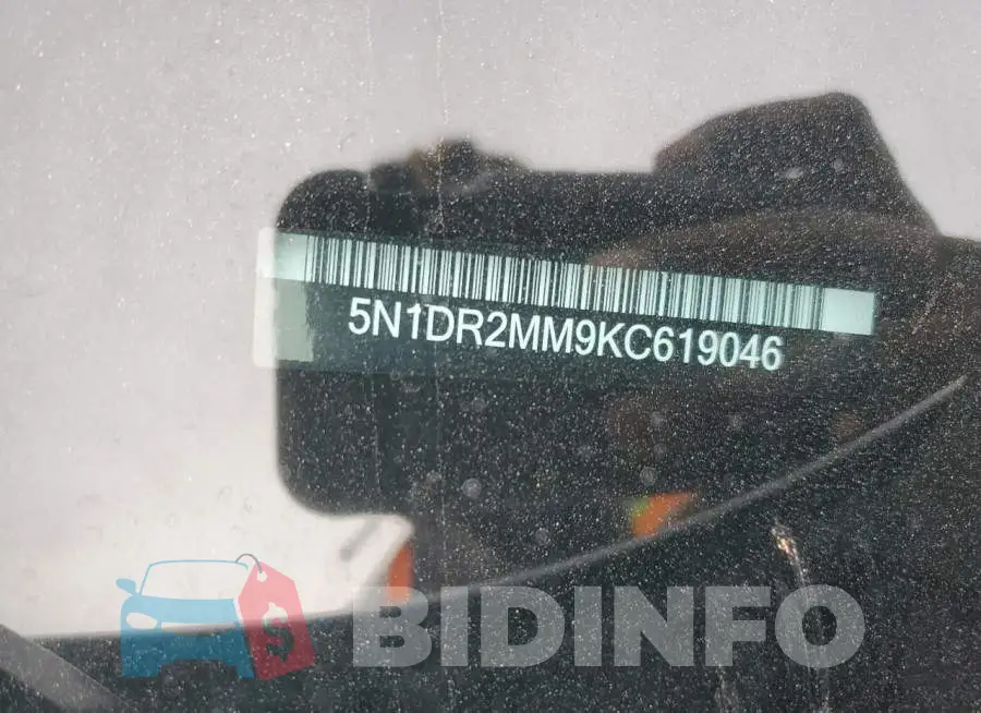 5N1DR2MM9KC619046 Photo# 12