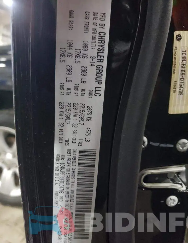 1C4NJRFB9FD154708 Photo# 12