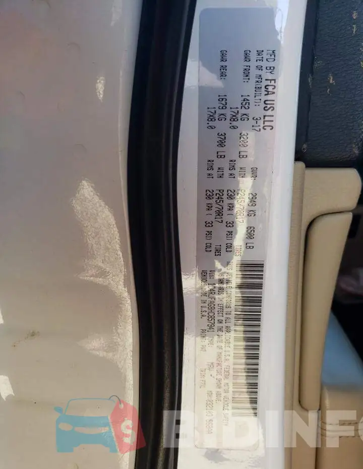 1C4RJFAG8HC857941 Photo# 13