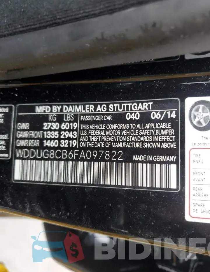 WDDUG8CB6FA097822 Photo# 13