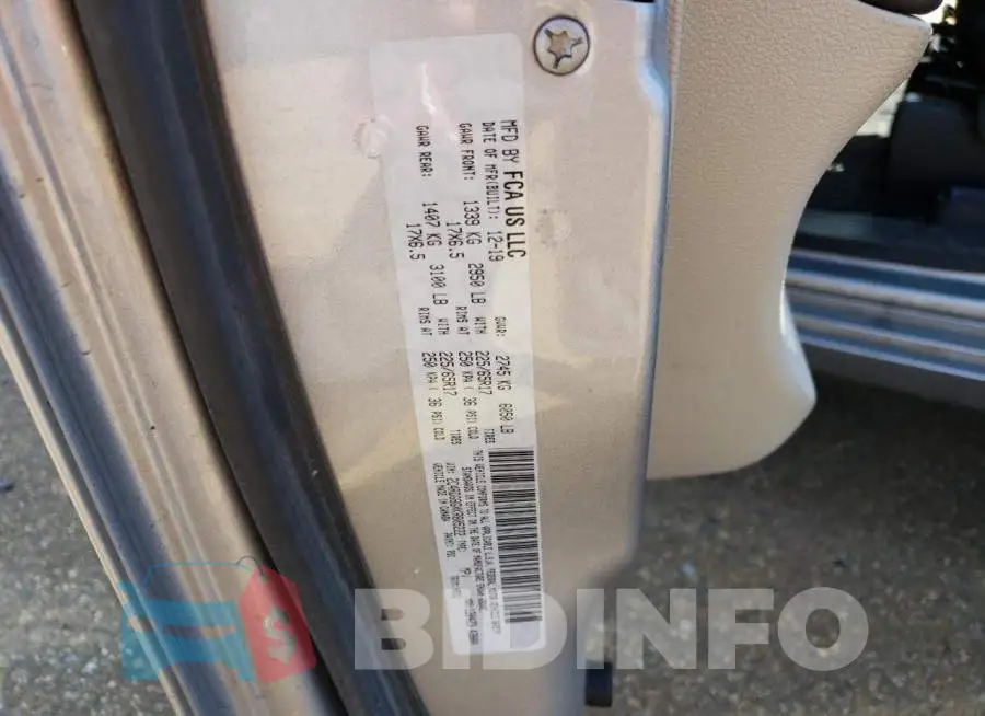 2C4RDGBGXKR805222 Photo# 13