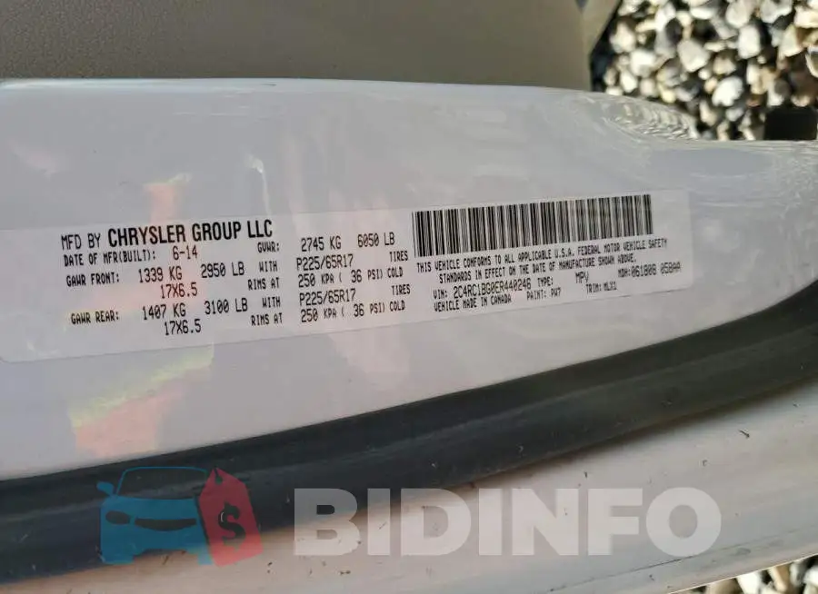 2C4RC1BG0ER440246 Photo# 14