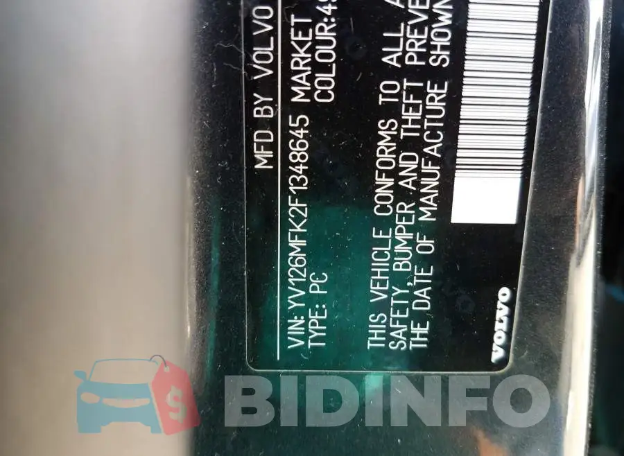 YV126MFK2F1348645 Photo# 10