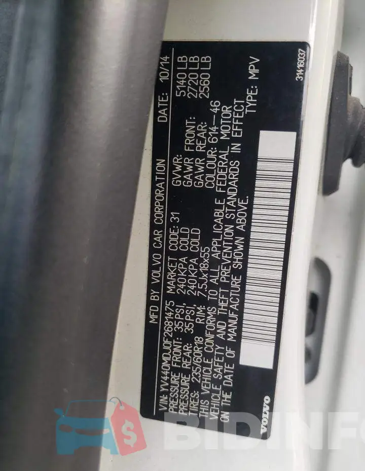 YV440MDJ0F2681475 Photo# 13