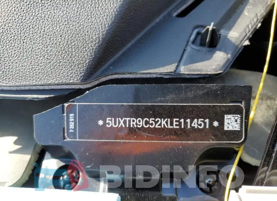 5UXTR9C52KLE11451 Photo# 12