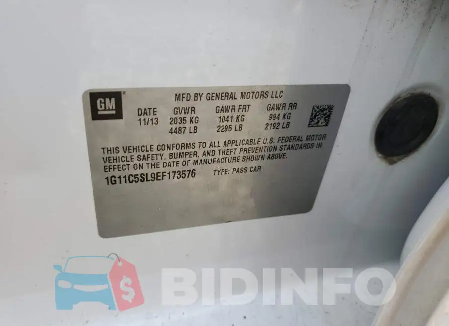 1G11C5SL9EF173576 Photo# 12