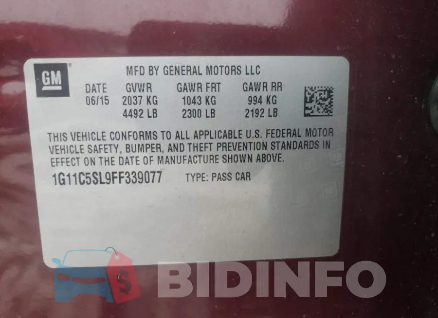 1G11C5SL9FF339077 Photo# 12