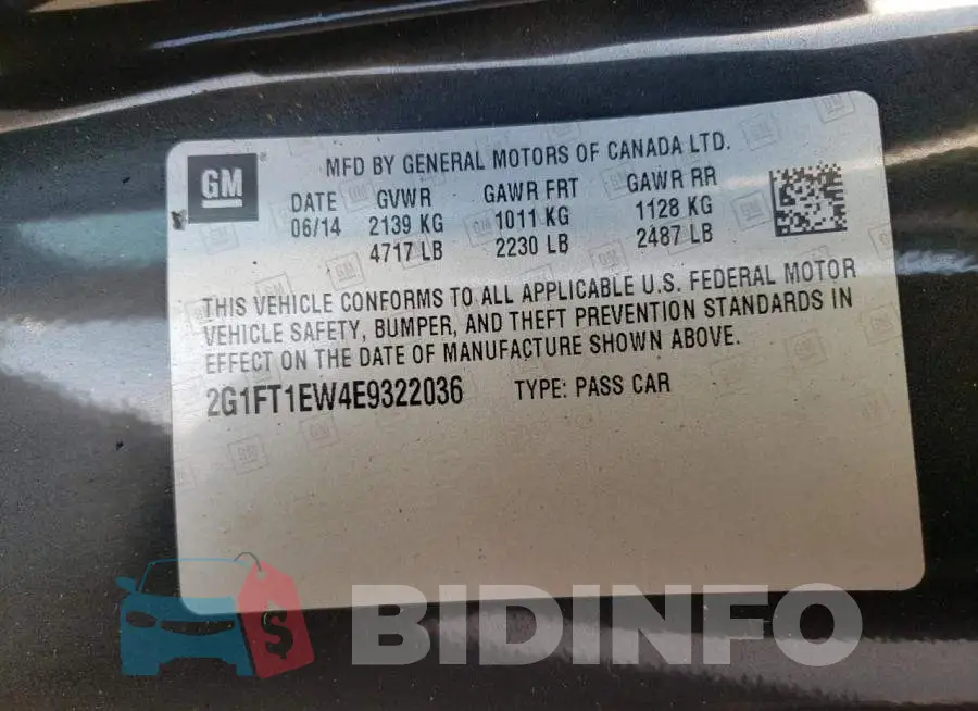 2G1FT1EW4E9322036 Photo# 13