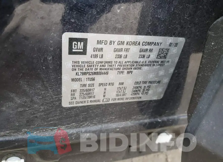 KL79MPS26MB004449 Photo# 14