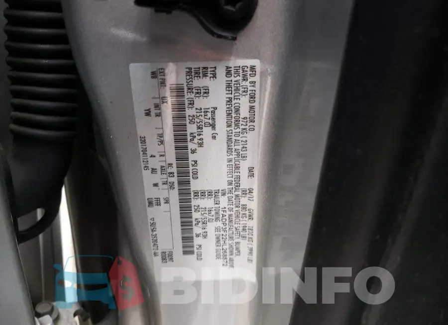 1FADP3F22HL268572 Photo# 12