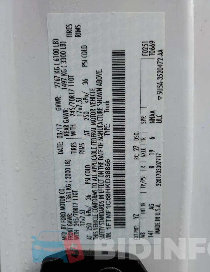 1FTMF1C88HKD38866 Photo# 12