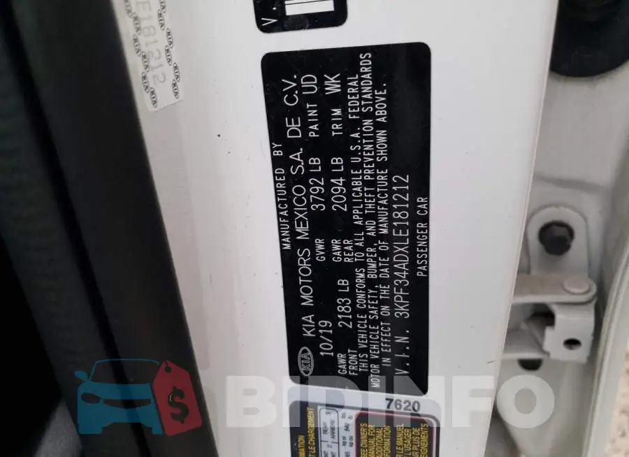 3KPF34ADXLE181212 Photo# 12