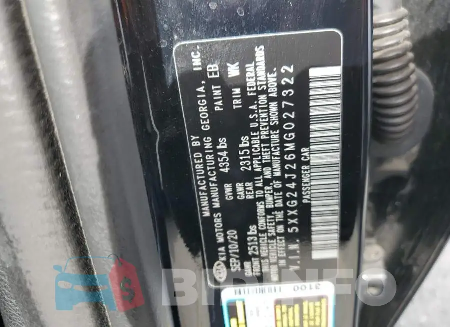 5XXG24J26MG027322 Photo# 13