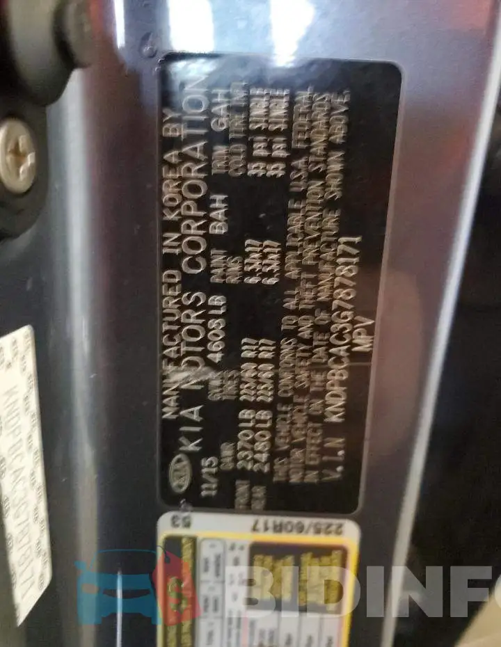 KNDPBCAC3G7878171 Photo# 12