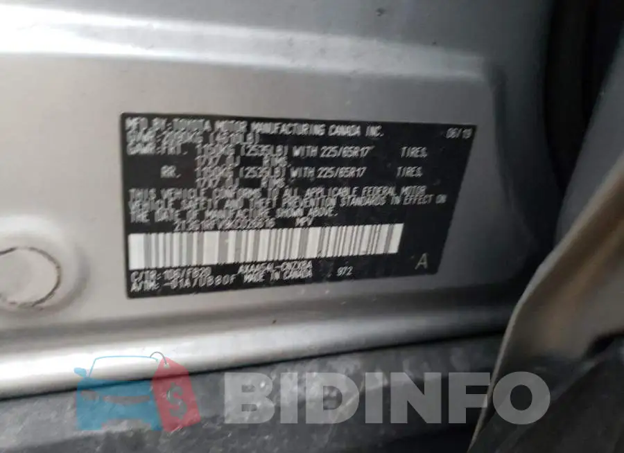 2T3G1RFV9KC026616 Photo# 12