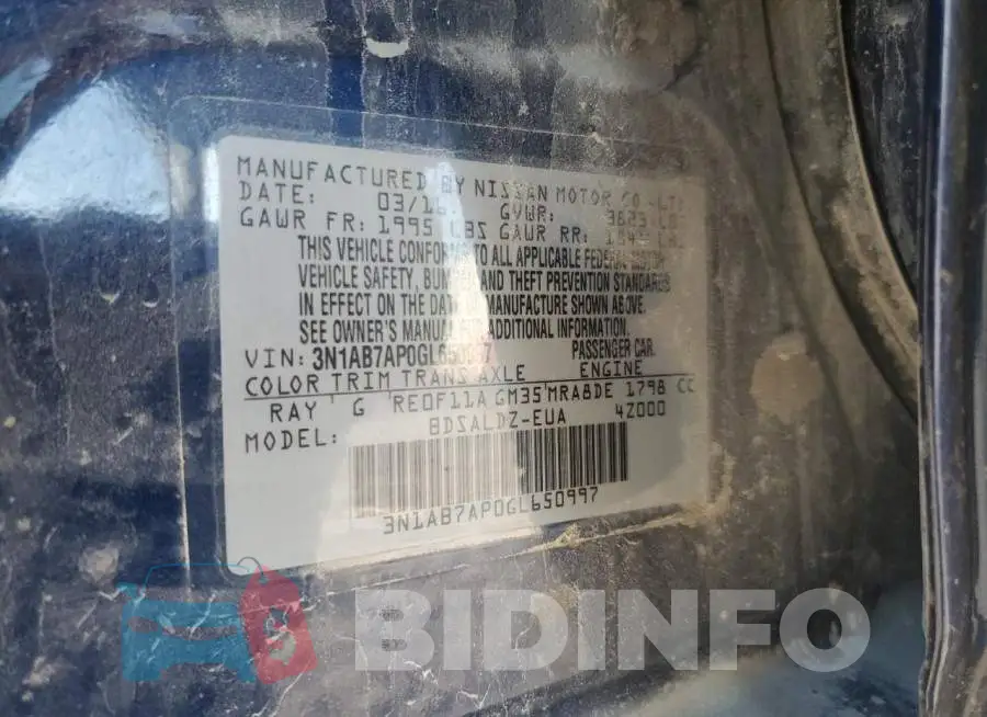 3N1AB7AP0GL650997 Photo# 13
