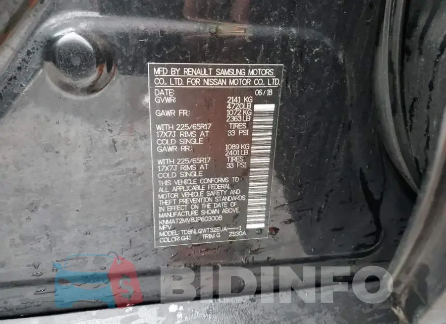 KNMAT2MV8JP603008 Photo# 14